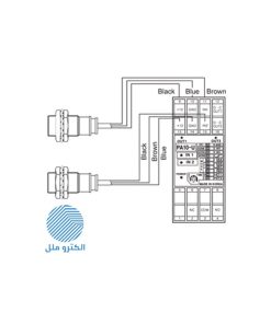 سنسور القایی آتونیکس دو سیمه استوانه ای PRCM12-4DN2 AUTONICS