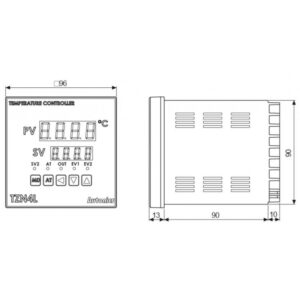 PID controller آتونیکس Autonics TZN4L-A4R