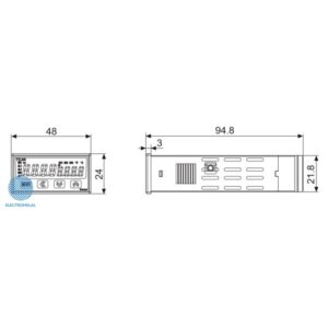 کنترلر صنعتی PID آتونیکس Autonics TK4S-A4RR