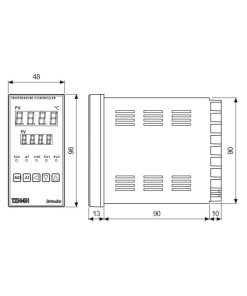 PID controller آتونیکس Autonics TZN4H-A4S