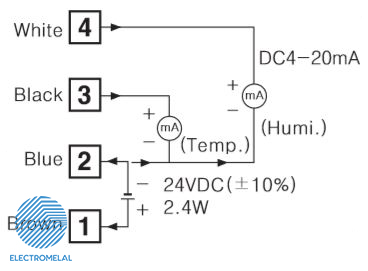 ترانسمیتر دما و رطوبت آتونیکس Autonics THD-DD1-C