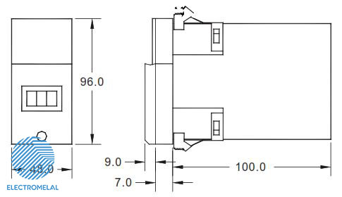 ترموستات دیجیتالی فوتک Fotek TC-4896-DD-R-5