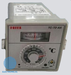 کنترلر دمای تابلویی فوتک Fotek TC-72-AA-R-4-A