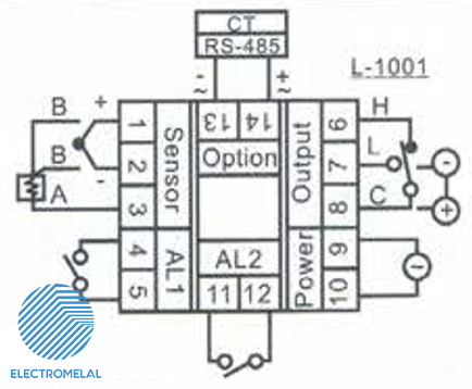 دماسنج صنعتی فوتک Fotek MT-48-R