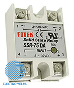 کنتاکتور الکترونیکی فوتک SSR-75DA