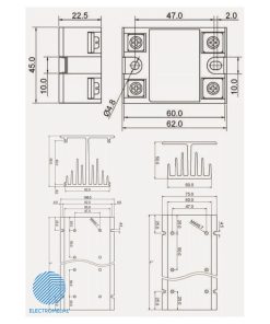 کنتاکتور بی صدا Fotek SSR-75LA