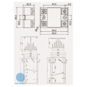 ماژول اس اس آر فوتک SSR-40AA-H