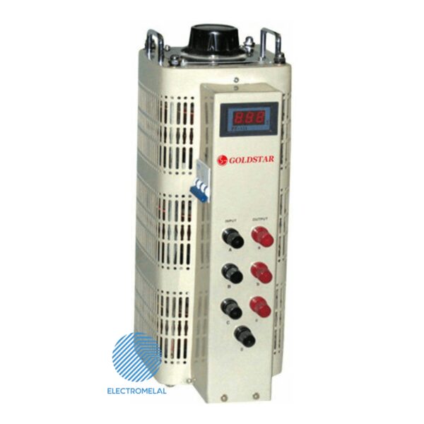 واریابل | اتوترانس متغیر سه فاز گلدستار LS-3P-3K-VA