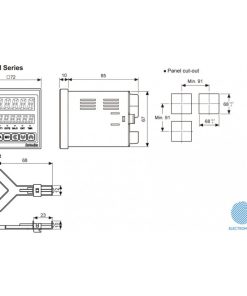 کانتر 6 دیجیت آتونیکس CT6M-1P4