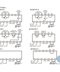 شمارنده دیجیتال آتونیکس CT6Y-2P4