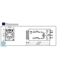 تایمر آنالوگ فوتک MY-30S-2P-24V