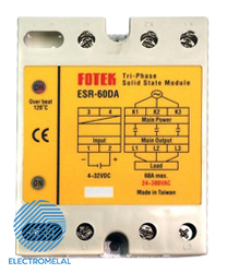 SSR موتوری سه فاز فوتک ESR-60DA