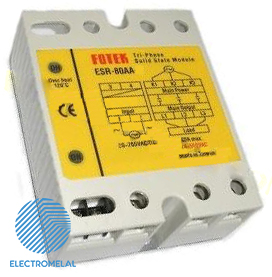 ماژول SSR سه فاز موتوری Fotek ESR-80AA