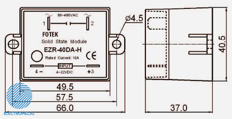 ماژول SSR موتوری Fotek EZR-40AA