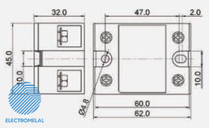 SSR موتوری تک فاز فوتک HPR-60DA