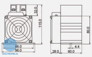 SSR موتوری تک فاز فوتک HPR-60DA