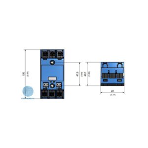 SSR تغییر جهت موتور سلدوک SMR8621520