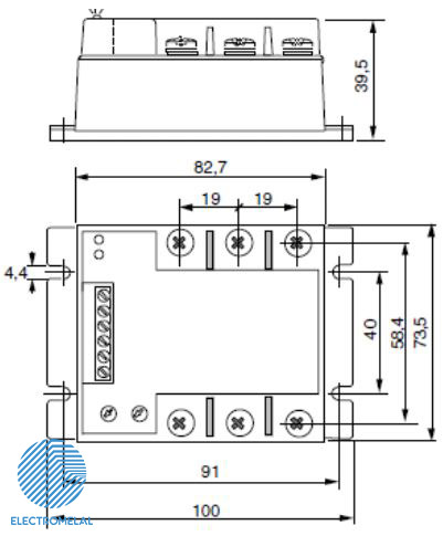 SSR کنترل موتور سلدوک SG969100