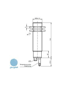سنسور التراسونیک پپرل فوکس UC2000-30GM-IUR2-V15