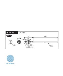 کابل فیبر نوری FT-420-10 آتونیکس (Autonics)