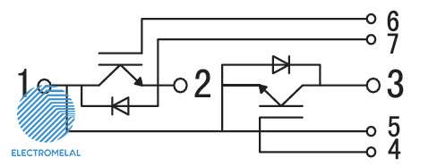 نماد مداری IGBT گریگو
