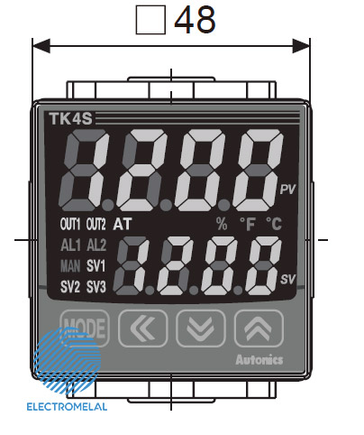 کنترلر دما آتونیکس سری TK4S