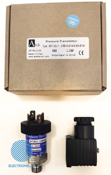 پرشر ترانسمیتر BCT-22-(-1...2.5)B-V-G1/4-C-S30