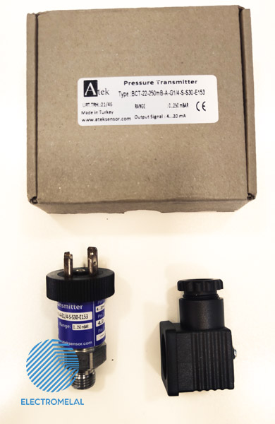 پرشر ترانسمیتر سوزنی BCT-22-250mB-A-G1/4-S-S30