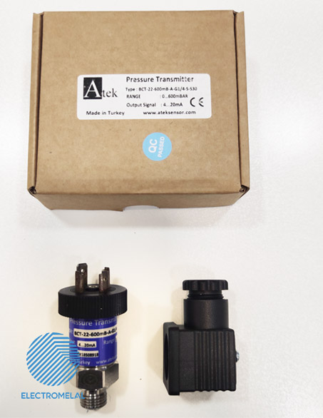 ترانسمیتر فشار سوزنی BCT-22-600mB-A-G1/4-S-S30